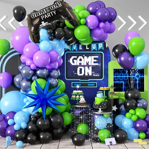 Vista 22 de Kit de Arco de Globos Paready Graduación 2025, 120 Piezas de Arco de Globos Graduación Negro y Dorado, Globos de Confeti Negro y Dorado Metálicos