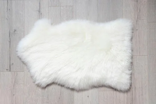 Vista 2 de Blue Jay An Elite Healthcare Brand Soft N Plush - Alfombra de oveja real, alivio de presión y calidez natural en el frío, almohadilla de lana
