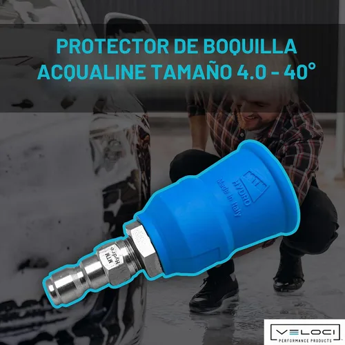 Vista 2 de MTM Hydro Punta de boquilla Acqualine con protector de goma, 40 grados 4.0