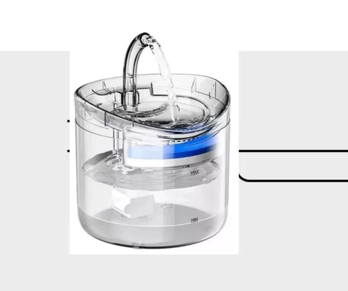 Vista 2 de Fuente De Agua Con Sensor Automático Para Perros Y Gatos.