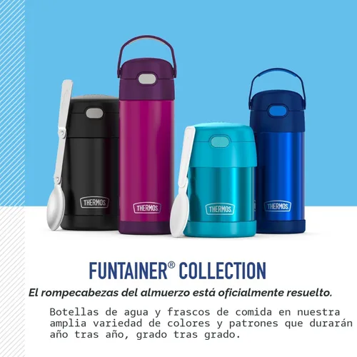Vista 6 de THERMOS FUNTAINER Botella de agua con boquilla, 16 onzas, Toy Story Woody