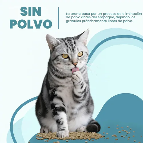 Vista 4 de Pellets genéricos de arena para gatos de 7 libras (3.5 libras x 2), repuestos genéricos de arena exclusivamente para sistemas de caja de arena