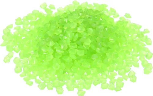 Vista 13 de MECCANIXITY 3000 piezas de piedras brillantes de 0.198 a 0.198 pulgadas (3 a 0.197 in), decoración en la oscuridad, piedras luminosas, decoración