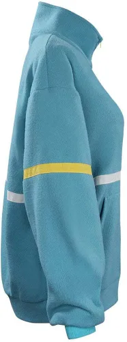 Vista 3 de Chaqueta para jóvenes, disfraz de cosplay con cremallera, sudadera con capucha para niñas, regalos de Navidad de Halloween