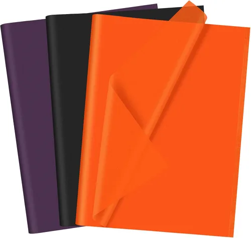 Vista 20 de CHRORINE 60 hojas de papel de seda de San Valentín, 6 diseños, papel de regalo para el día de San Valentín, decoración de manualidades de fiesta