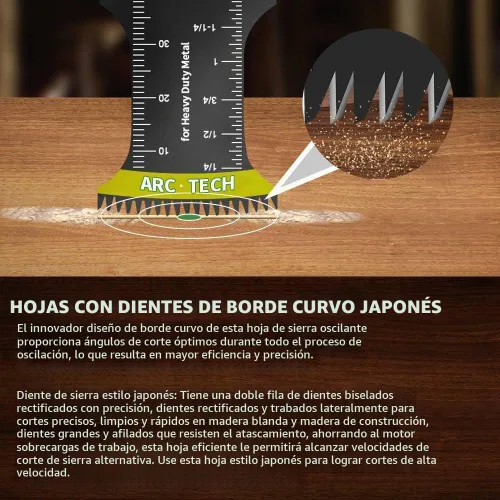 Vista 5 de Juego de cuchillas multiherramienta de 32 piezas, incluye cuchillas multiherramienta de titanio, uso en madera, plásticos, corte de metal