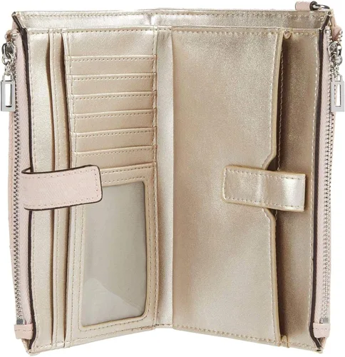 Vista 3 de GUESS Ariella SLG - Organizador de doble cremallera Blush talla única