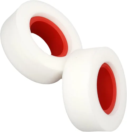 Vista 5 de Pssopp Espuma de neumático RC, espuma de neumático RC Crawler de dos etapas, color transparente, suave para neumáticos de 2.2 pulgadas para 1/10 1/8