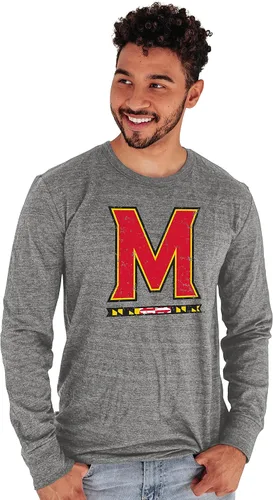 Vista 10 de Blue 84 NCAA - Camiseta de manga larga para hombre, diseño vintage