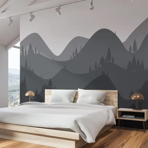 Vista 28 de Alwayspon Mural de pared de tela de arco iris, autoadhesivo, adhesivo de pared para decoración de habitación de niños, cuarto de bebé, acuarela