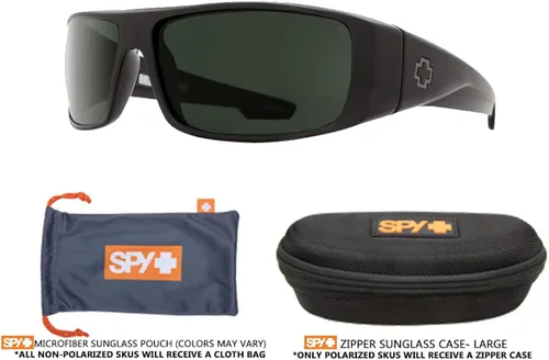 Vista 3 de Spy Logan Rectangle Sunglasses for Men + BUNDLE with Designer iWear Eyewear Kit