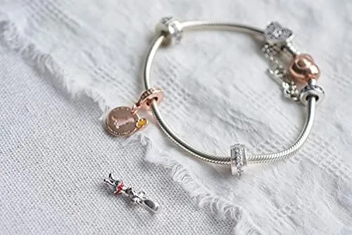 Vista 4 de Pandora 925 Sterling Silver Pendant Diy Sterling Silver Pendent Btterfly Friendship Beads Fit Original Pandora Charm Bracelet For Women Jewelry Gift