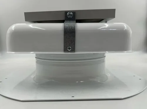 Vista 4 de Solar Blaster Ventilador solar para techo – Ventilador solar para ático con ventilación blanca de 4.5 vatios – Solución de ventilación para tu