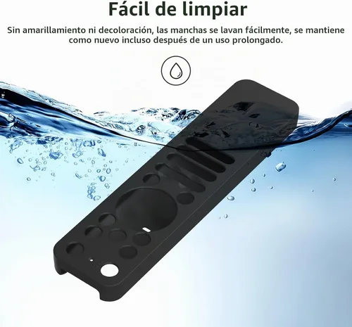 Vista 6 de LEFXMOPHY Funda para LG MR25GA Funda protectora remota compatible con LG OLED Smart TV C5 B5 G5 M5 Series Remote 2025 - Negro