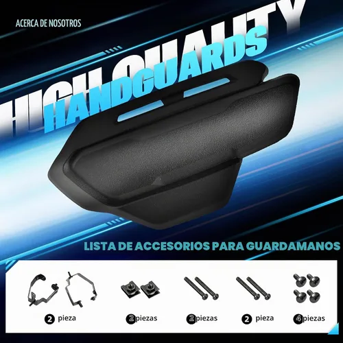Vista 2 de Mokuo - Guardamanos de motocicleta para Yamaha Zuma 125 2022-2023 – Deflector de viento en manillar, protector de mano