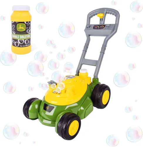 Vista 7 de John Deere Lata de Burbujas de 24oz Botella de Burbujas con Pico Vertedor, Diversión de Verano al Aire Libre, Recarga de Burbujas