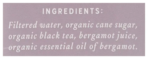 Vista 3 de Rishi Tea Concentrado de Bebida London Fog - Certificado Orgánico USDA, Té Negro y Bergamota, Incremento de Energía - Caja de 32 fl oz, 8 Porciones