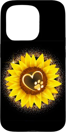 Vista 14 de Sunflower Paw Cat Dog Heart Case for iPhone 16