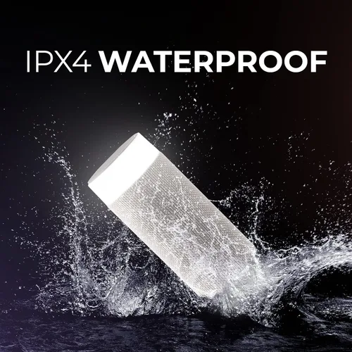 Vista 5 de iJoy Altavoz inalámbrico con 10 horas de reproducción: IP66 impermeable, resistente al polvo, resistente a la intemperie, altavoz Bluetooth Tiki