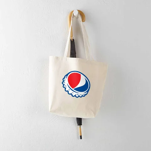 Vista 11 de CafePress Pepsi Tote Bag Bolsa de lona natural, bolsa de compras de tela, Caqui