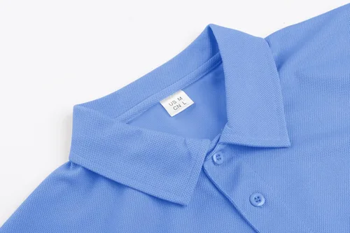 Vista 2 de Camiseta de cuello polo táctica Tacvasen para hombre diseño de manga larga y corta para deportes y uso al aire libre