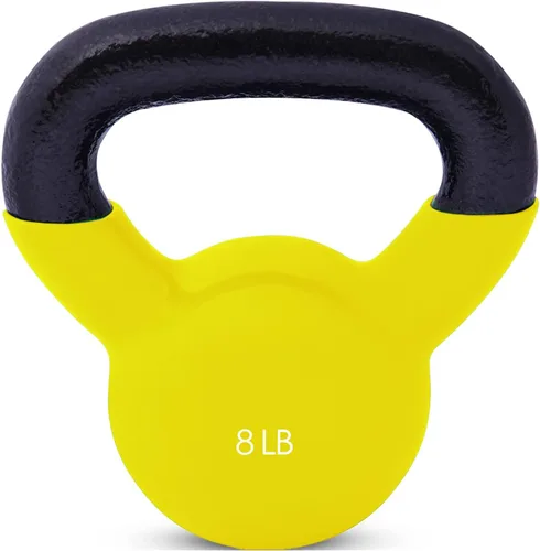 Vista 12 de JFIT Kettlebell Weights Vinyl Coated Iron