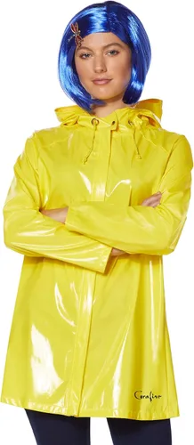 Vista 2 de Spirit Halloween Disfraz de Coraline para adultos, con licencia oficial, disfraz de TV y película, cosplay de Coraline, disfraz de grupo