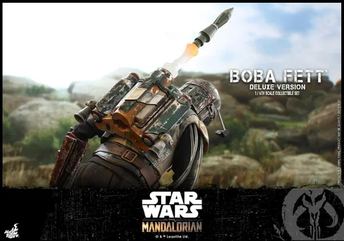 Vista 10 de Hot Toys 1:6 Boba Fett DX - El mandaloriano