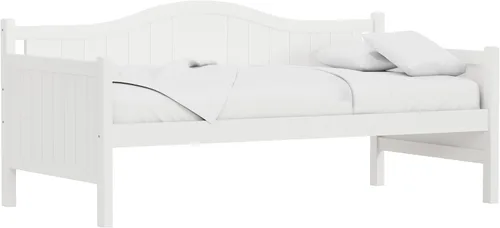 Vista 12 de Hillsdale Furniture Hillsdale Staci, sofá cama blanca, individual