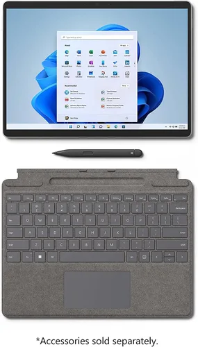 Vista 5 de Microsoft Tablet Surface Pro 8, LTE, Intel i5-1145G7, 16 GB de RAM, SSD de 256 GB, gráficos Intel UHD, pantalla táctil de 13 pulgadas, computadora