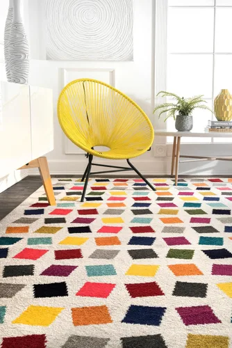 Vista 9 de nuLOOM Bettye - Alfombra de área, 4x6, multicolor