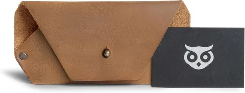 Vista 8 de Hide & Drink, Sunglasses Sleeve Case Protector, Eyewear Pouch, Great for Outdoors & Traveling, Full Grain Leather, Handmade