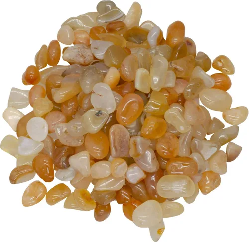 Vista 25 de Piedras de ágata mixta de 1 libra de África - 0.5 a 0.75 pulgadas promedio - Rocas pulidas para artes y manualidades, reiki, wicca y mucho más.