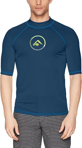 Vista 2 de Kanu Surf Mercury Upf50 - Camiseta de natación de manga corta para hombre