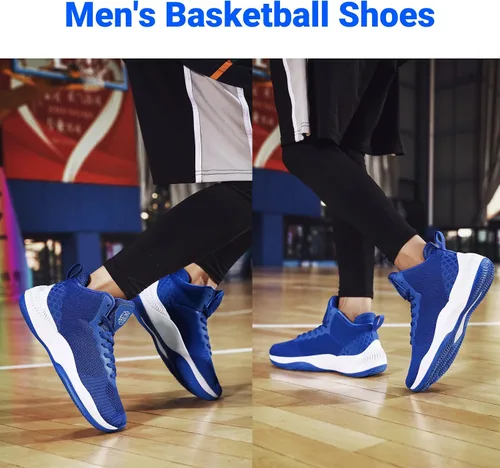 Vista 5 de Beita - Tenis de baloncesto para hombre, transpirables, antideslizantes.
