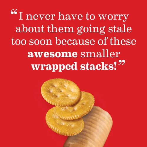 Vista 12 de RITZ Fresh Stacks galletas originales, tamaño fiesta, 16 paquetes