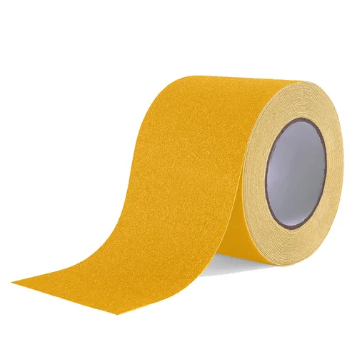Vista 37 de Reniteco Cinta antideslizante de 2 pulgadas x 16.5 pies, color amarillo 01-Amarillo