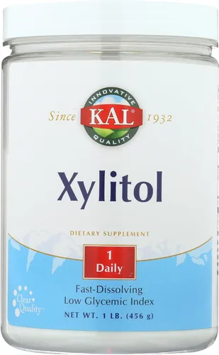 Vista 3 de KAL Xilitol en polvo, 1 libra