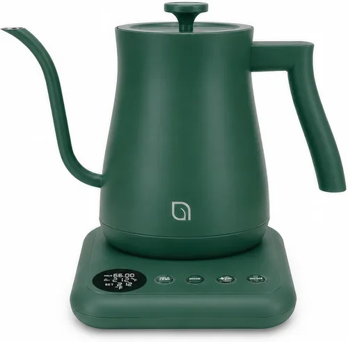 Vista 9 de WILLOW ECO SERIES - Hervidor eléctrico de cuello de cisne con 5 ajustes preestablecidos de temperatura y función de mantener el calor, 0.8L