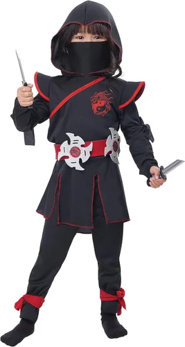 Vista 2 de Disfraz de niña Lil' Ninja