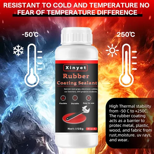 Vista 5 de Revestimiento de goma de inmersión para herramientas de 5.1 fl oz, inmersión de goma para herramientas, impermeable, revestimiento protector
