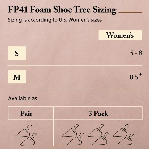 Vista 6 de FootFitter Árbol de zapatos de espuma con mango para tacones altos para mujer, zapatos de tacón alto de viaje con punta puntiaguda (uno o tres pares)