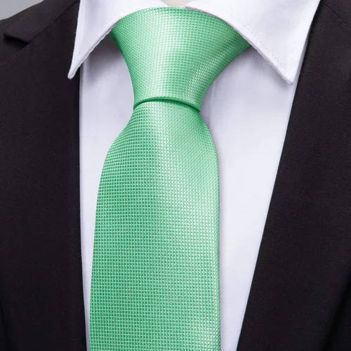 Vista 9 de Barry.Wang Juego de corbatas de seda para hombre, corbatas de boda de seda tejida formal de negocios casual (4/6/8PCS)