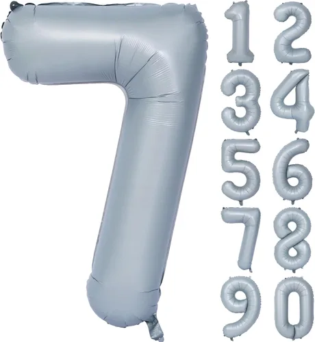 Vista 65 de Globos de 40 pulgadas con números de caramelo, papel de aluminio de helio, globos de látex de Mylar para fiesta de cumpleaños, decoración digital 0