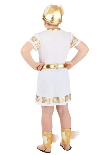 Vista 4 de Disfraz de Hermes para niños Multicolor