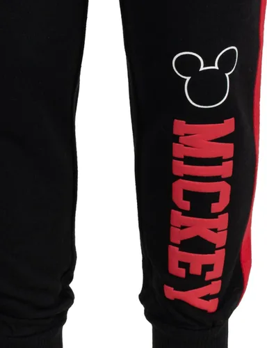 Vista 7 de Disney Mickey Mouse - Pantalones deportivos de rizo francés para niños 2
