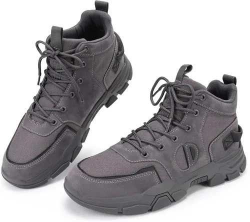 Vista 3 de Fefoe Mens Hiking Shoes Breathable Lightweight Casual Shoes Anti Slip Shock-Absorbing Sneakers Non-Slip Trekking Trails Boots