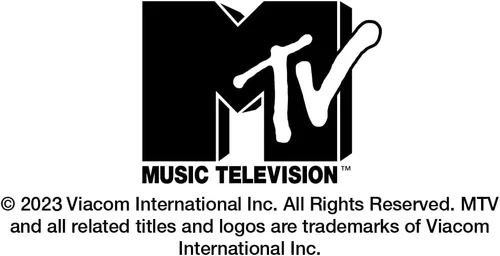 Vista 4 de MTV Techno - Placa de matrícula de metal con logotipo de neón
