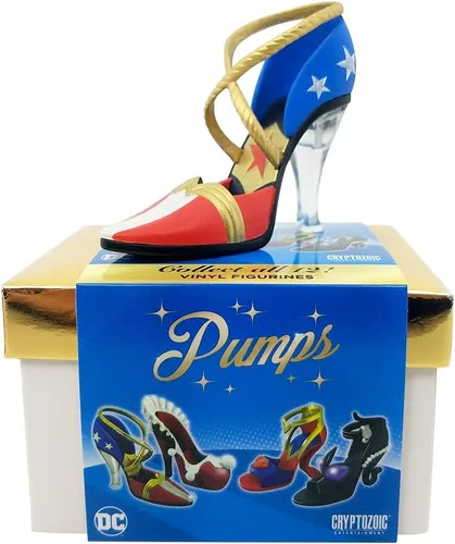 Vista 2 de Cryptozoic DC Pumps Series 1 - Vinilo ciego en caja coleccionable