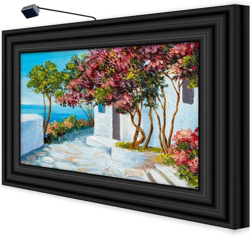 Vista 2 de Iluminación situ: Luz LED compacta con control remoto de la serie Micro enchufable, 3000 K, fabricada en Estados Unidos Negro